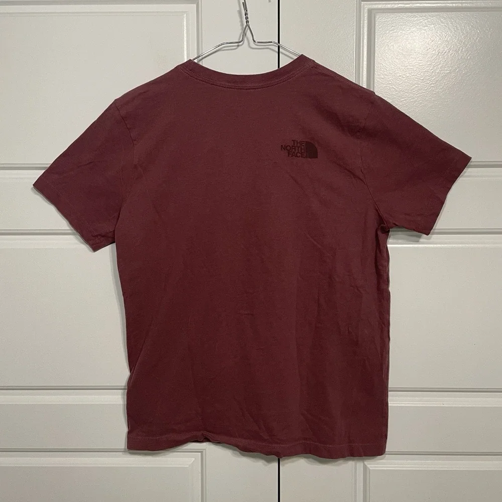The North Face Small Marrón Womens Short Sleeve T-Shirt - Picture 6 of 8